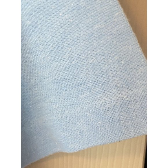 Norwood Baptist Mission Team Vintage T-Shirt Blue Size L Made In USA Irma 80's - Picture 6 of 6